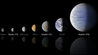 Waning planets: the smallest planet ever detected