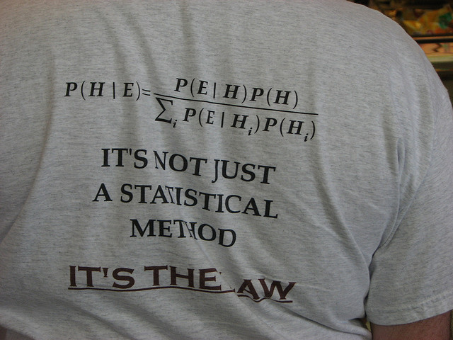 It's not just a statisthical method. It's the law! | Credit: GustavoG via Flickr