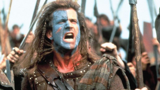 Figure 1. Mel Gibson portraying William Wallace in the film Braveheart. See text for an explanation of the relationship between this Hollywood epic and molecular biology | Credits: screenshot from Braveheart - Copyright: 20th Century Fox