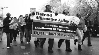 The effects of Affirmative Action policies against discrimination