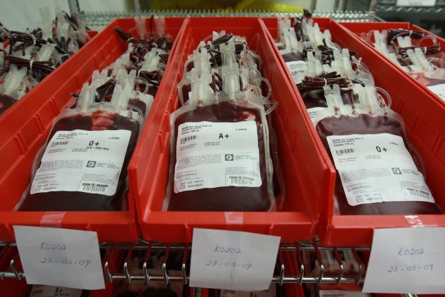 The market for blood