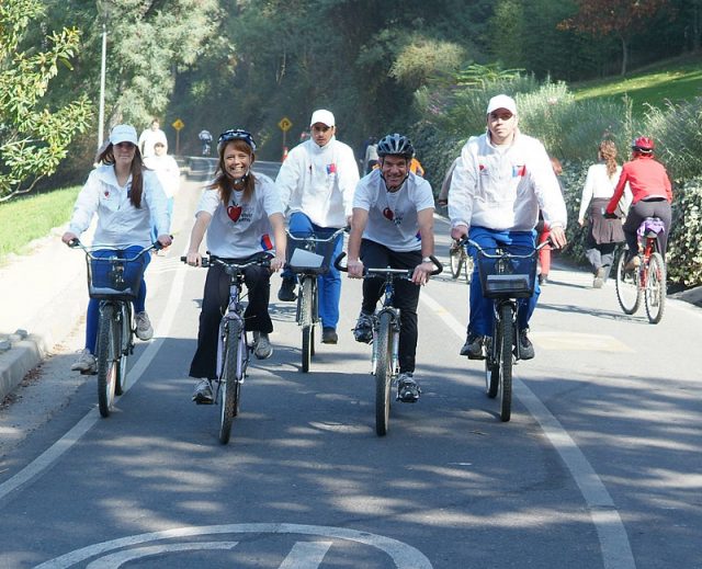 When cycling, wear a helmet...or maybe don't