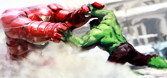 Hulk vs. Ironman concept art. | Credit: www.comicbookmovie.com