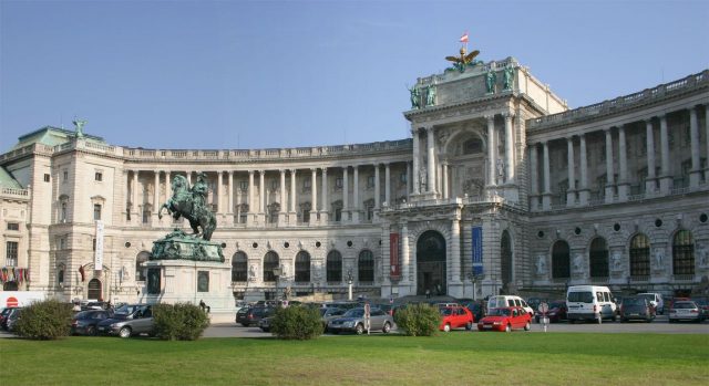  The Vienna Hofburg Castle, base of this experiment.