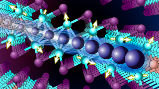 Heavy fermions in a 2D van der Waals metal