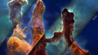 The Pillars of Creation seen as never before