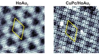 Inducing an antiferromagnetic exchange coupling at a hybrid metal–organic interface