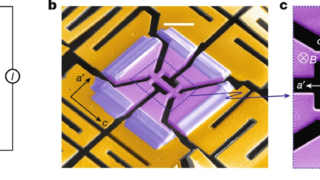 Giant collective Aharonov–Bohm oscillations in a kagome metal