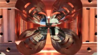 New Radio-Frequency Quadrupole design with symmetric direct transversal fields for efficient compact particle accelerators