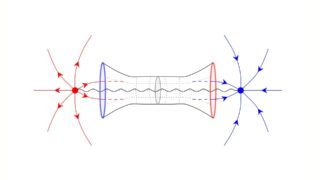 Hydrogen atoms and the hidden wormholes of entanglement
