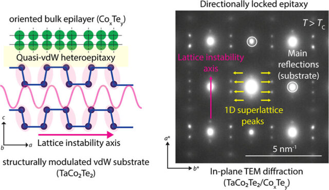 Rewriting the rules of heteroepitaxy with a flexible crystal