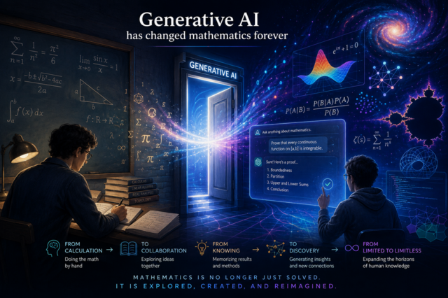 Generative AI has changed mathematics forever